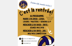 C'est la rentrée!